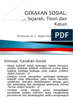 Konsep, Teori Dan Kasus Gerakan Sosial