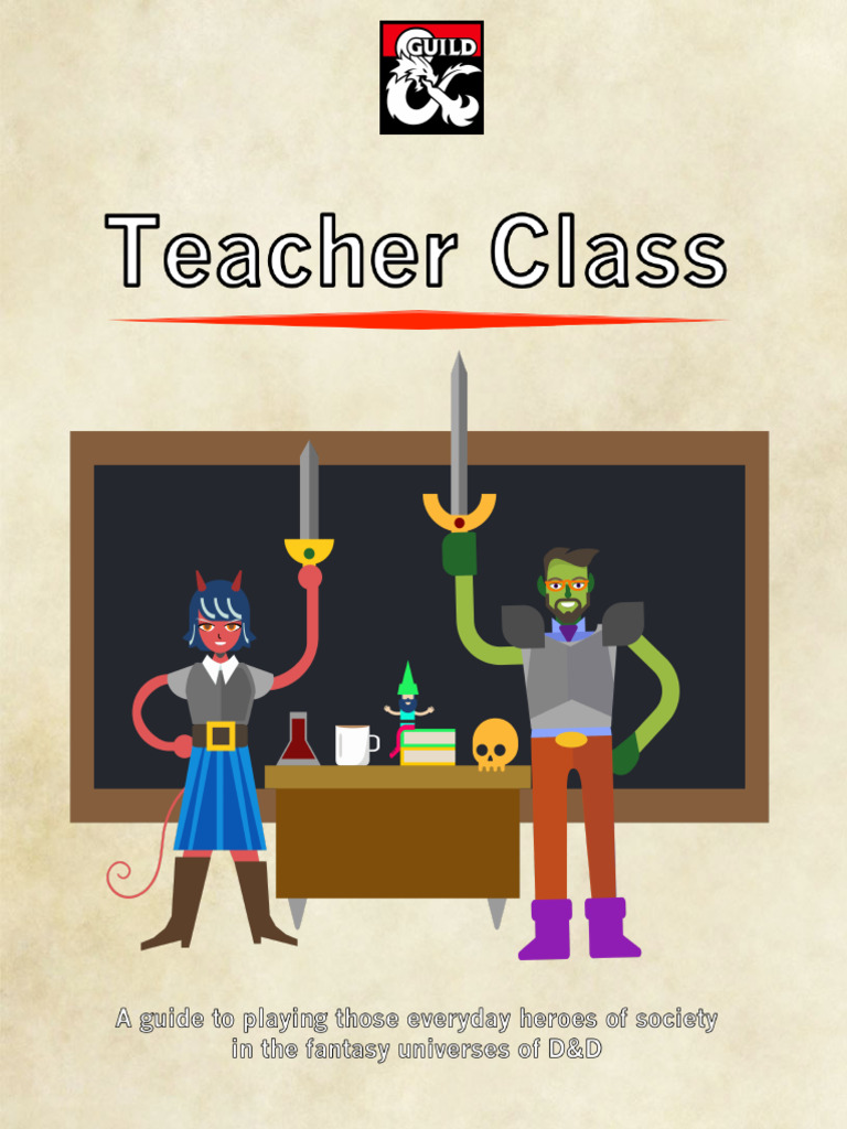 Teacher Class | PDF | Wizards Of The Coast | Dungeons & Dragons