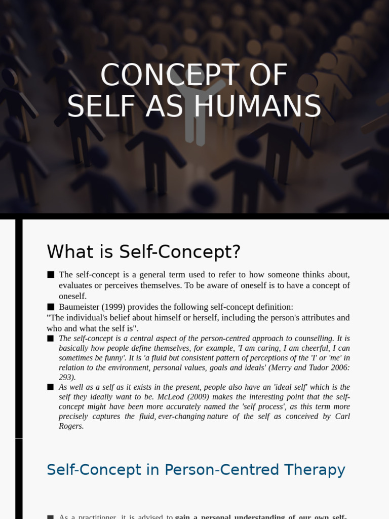 Understanding Self-Concept in Therapy | PDF | Self Concept | Self