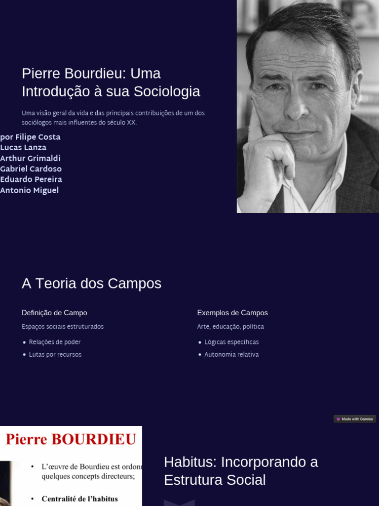 Introdução à Sociologia de Bourdieu | PDF