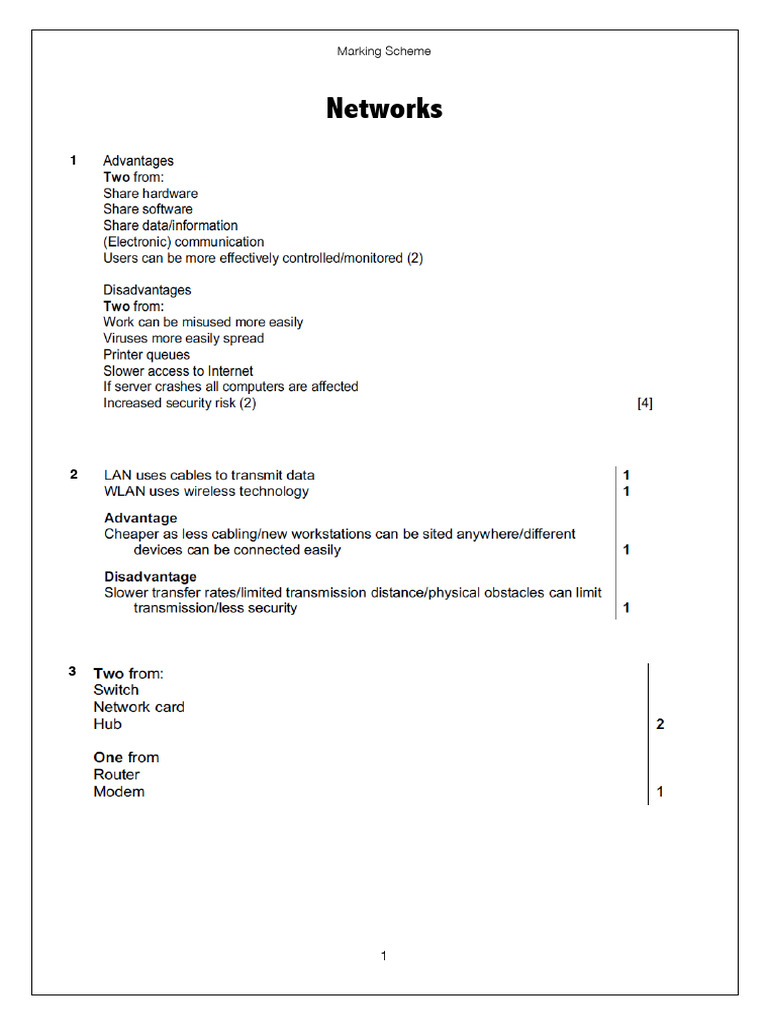 Cambridge ICT Networks MS | PDF | Computer Network | World Wide Web