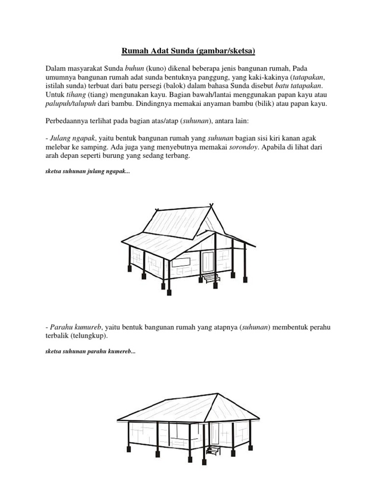 Rumah Adat Sunda