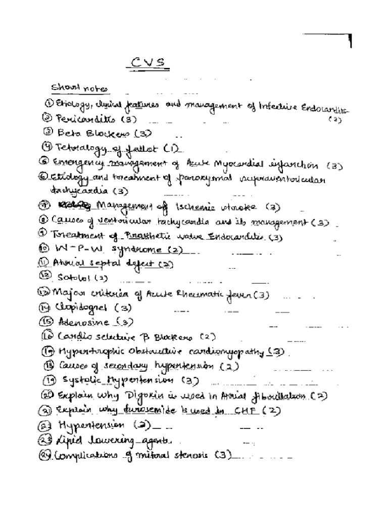 Medicine Set 1 Pyq 2024 | PDF