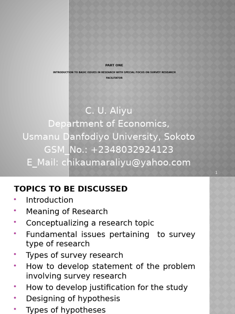 Paper 1 Basic Issues | PDF | Hypothesis | Falsifiability
