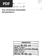Estructuras Element Ales Del Parentesco (Levi-strauss)-1bueno