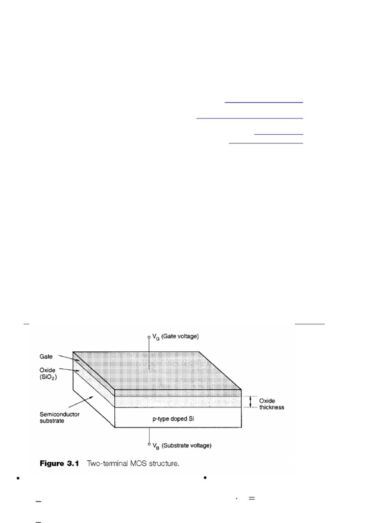Chapter 3 CMOS (Class3) | PDF | Mosfet | Field Effect Transistor