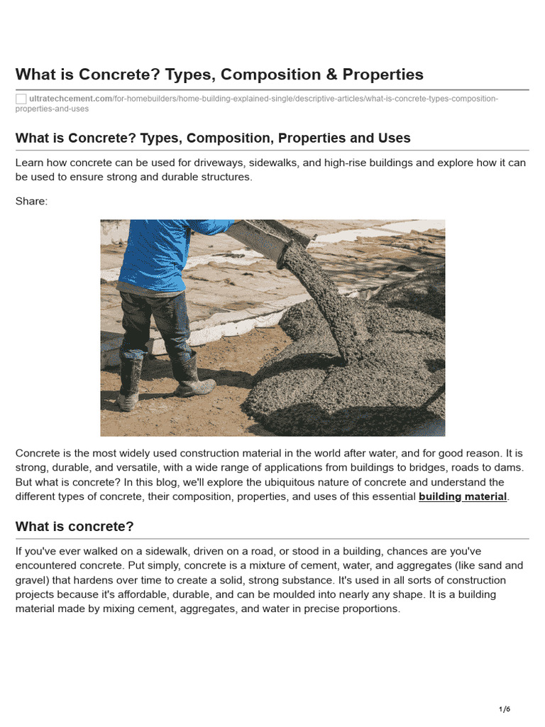 Concrete visual data 6