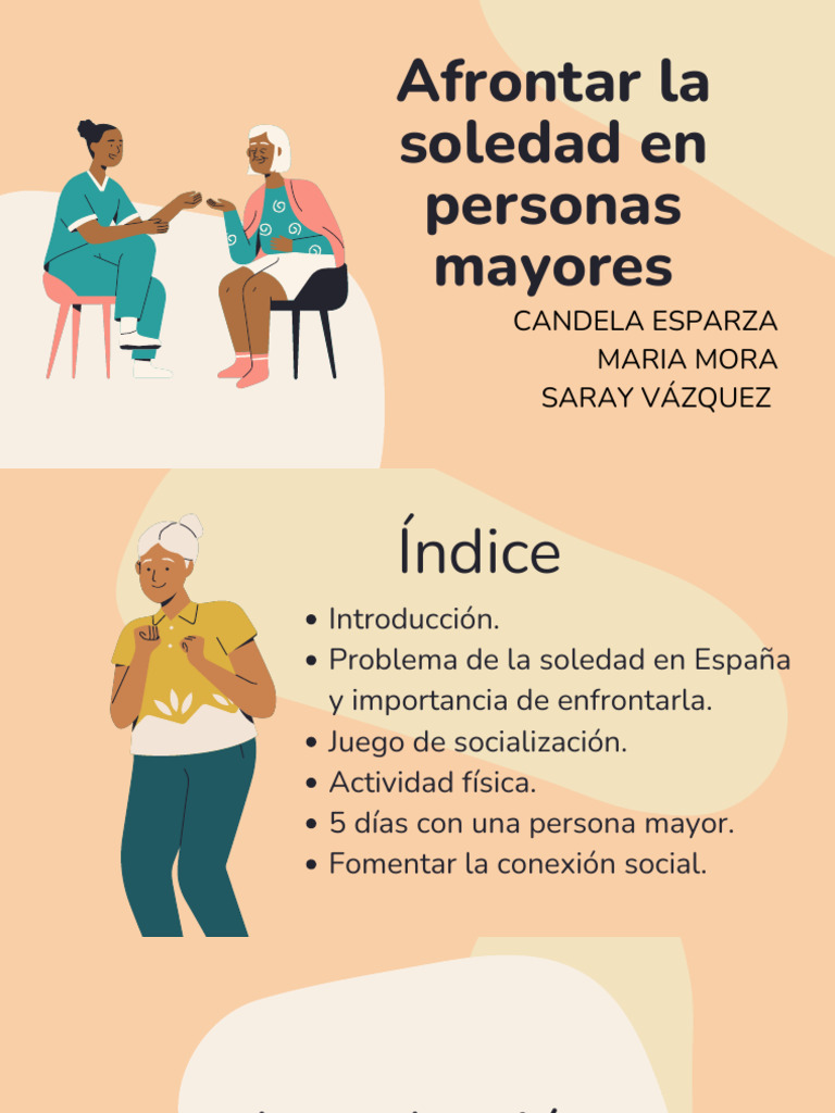Cómo combatir la soledad en mayores | PDF | Soledad