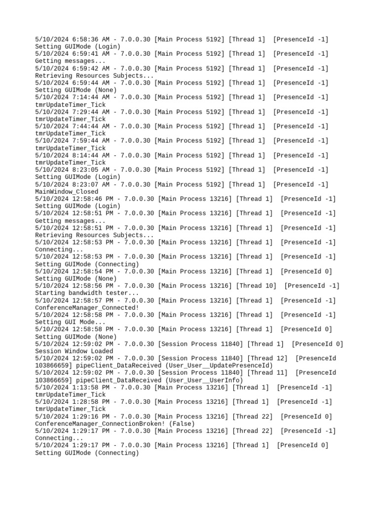 Log file | PDF | Computing Platforms | Social Software