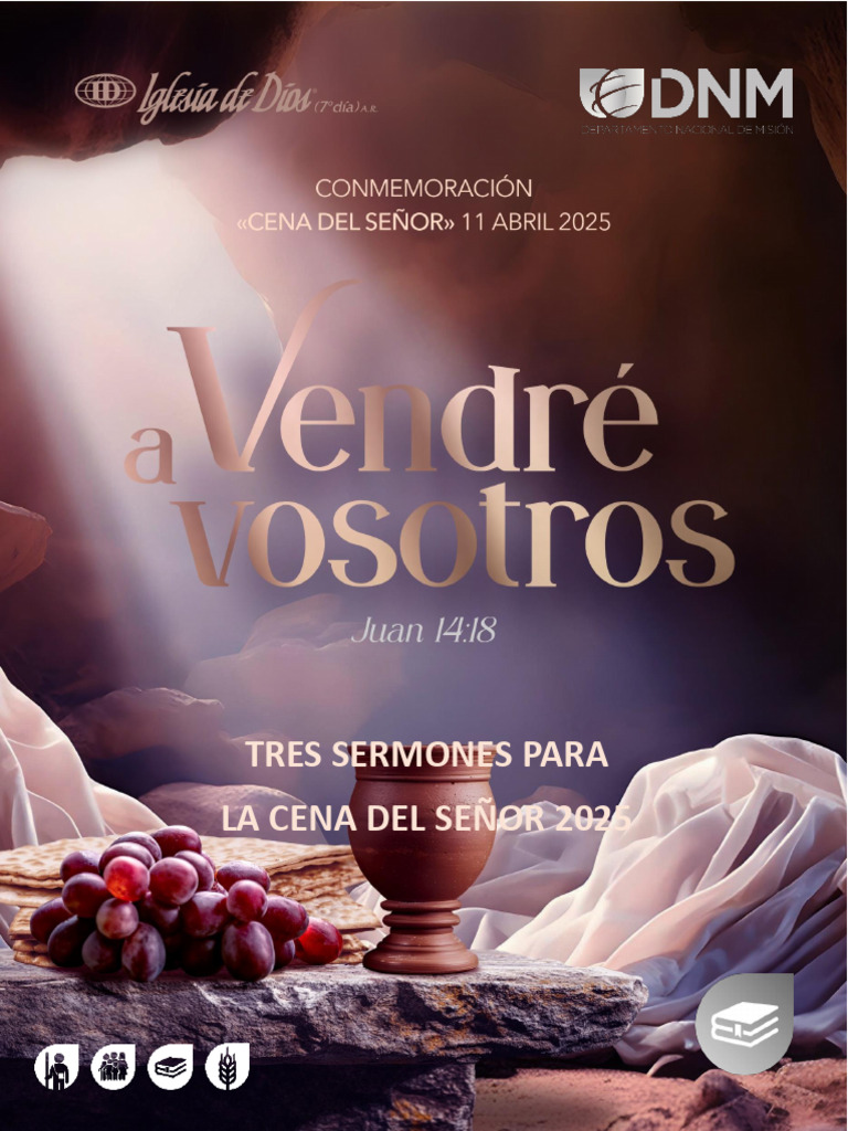 Sermones para la Cena del Señor 2025 | PDF | eucaristía | Cristo (título)