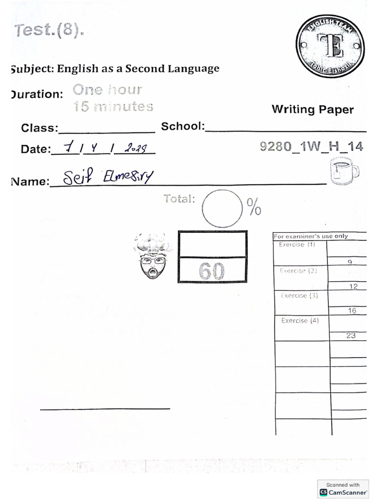 Test 8 | PDF