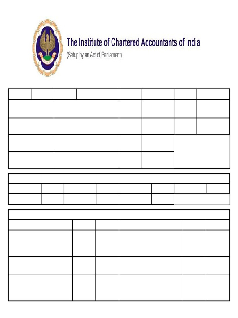 CA Membership and Registration Details | PDF