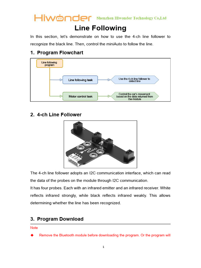 Line Following with 4-ch Sensor Guide | PDF | Arduino | Library (Computing)