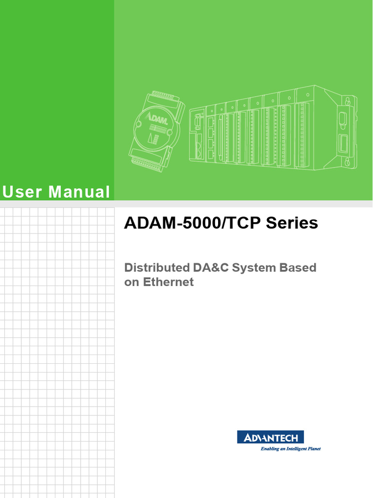 ADAM-5000-TCP User Manual Ed.1-FINAL | PDF | Computer Network ...