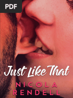 Just Like That - Nicola Rendell | PDF