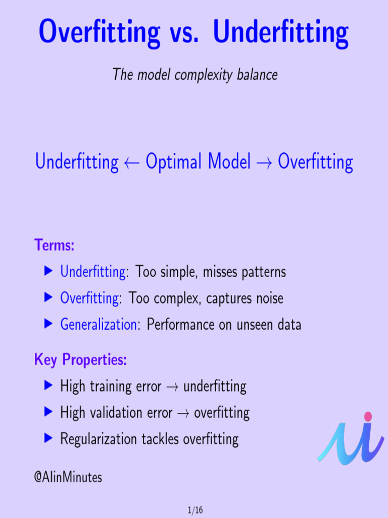 Understanding Overfitting and Regularization | PDF | Statistical ...