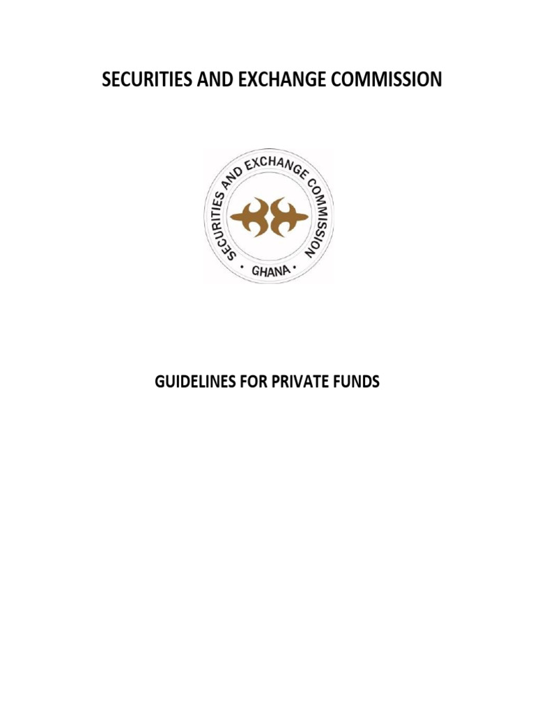 Private Funds Guidelines Overview | PDF | License | Securities (Finance)