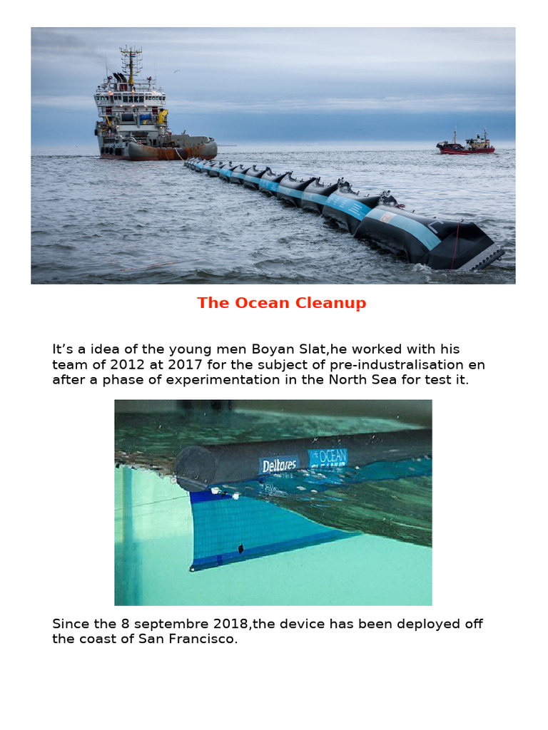 Ocean Cleanup Project Overview | PDF