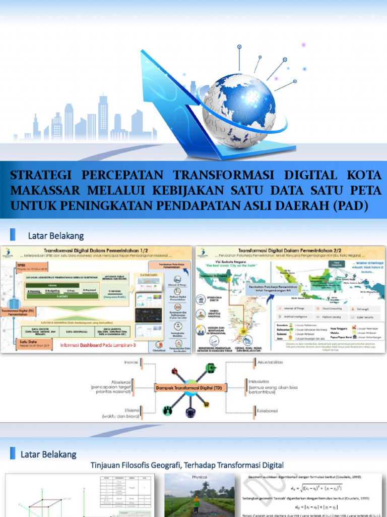 Transformasi Digital Makassar: Satu Data Peta | PDF