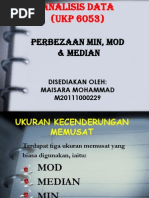 Min Mod Median