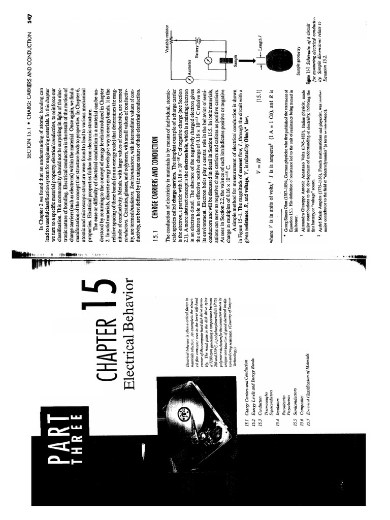 Electrical Behavior | PDF