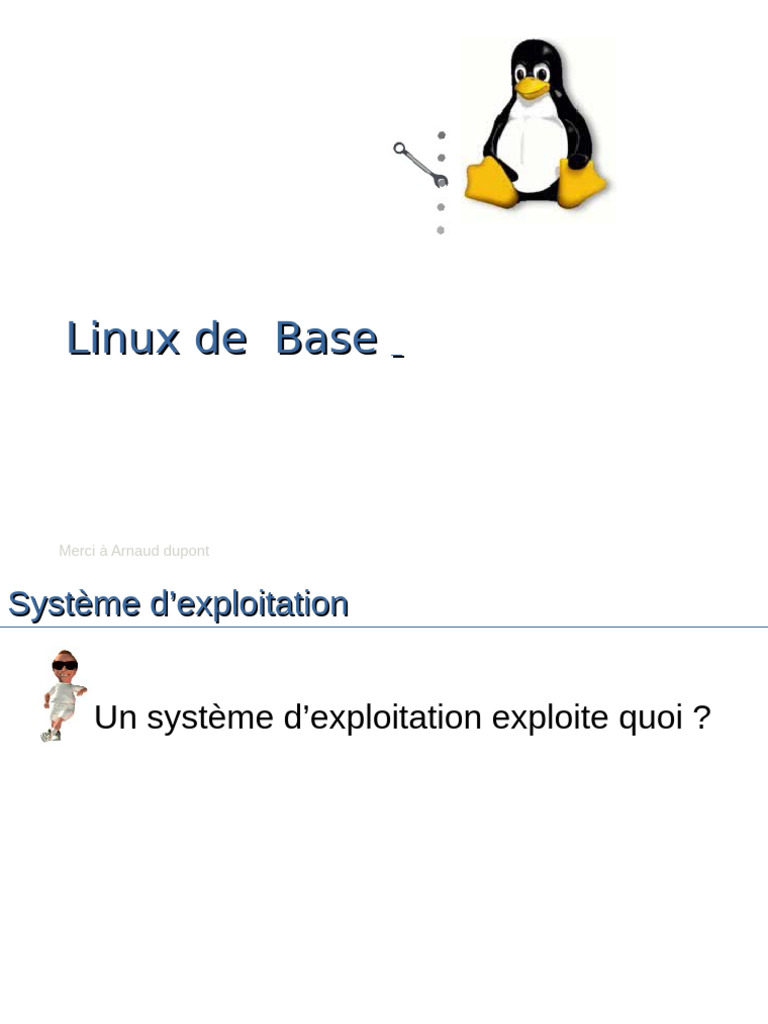 Introduction à Linux et son Shell | PDF | Système d'exploitation | Linux