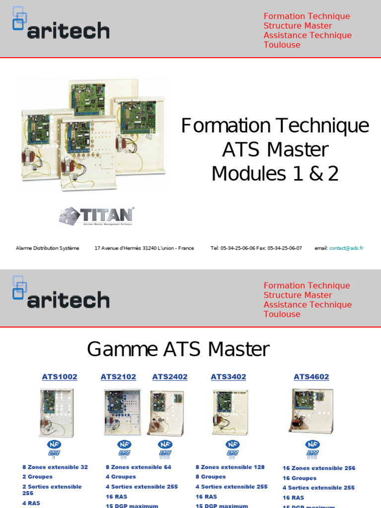 Formation Technique ATS Master | PDF | Fichier informatique | Bases de ...