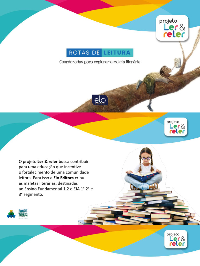Projeto Ler & Reler: Fomento à Leitura | PDF | Livros