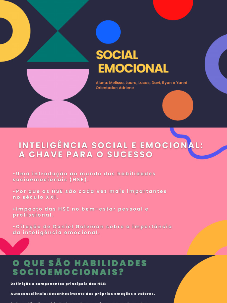 Importância das Habilidades Socioemocionais | PDF | Emoções | Empatia