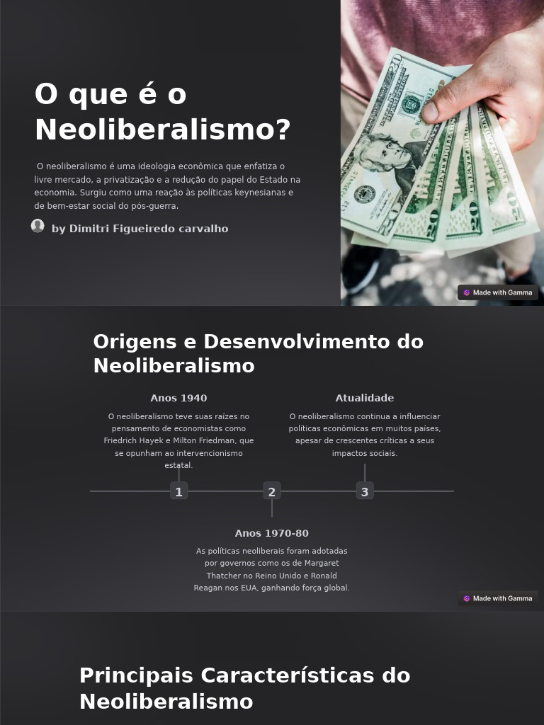 Entendendo o Neoliberalismo e Seus Impactos | PDF | Neoliberalismo ...