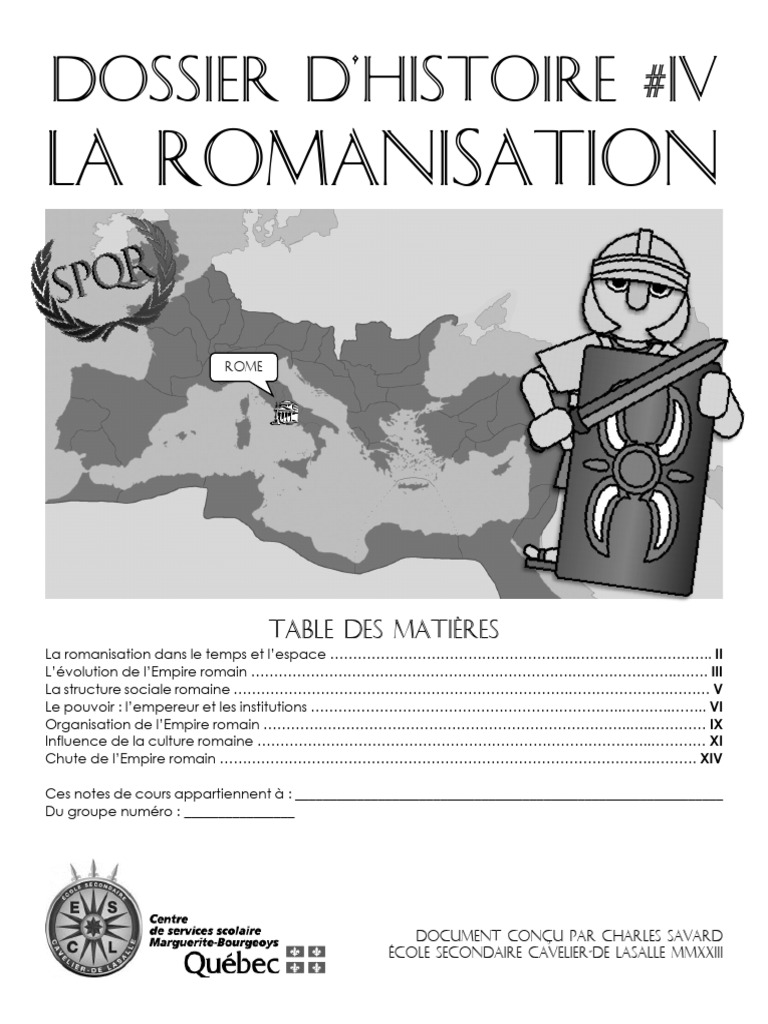 Apogée de l'Empire romain et romanisation | PDF | Rome antique | Empire ...