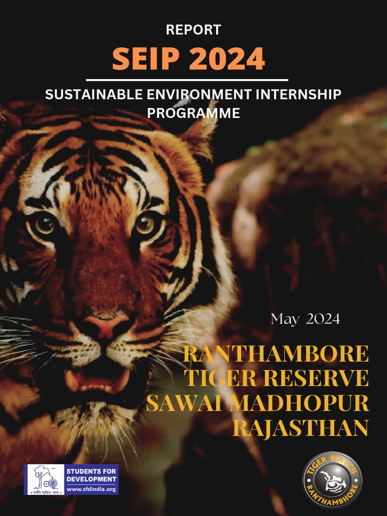 SEIP 2024: Sustainable Internship at Ranthambore | PDF