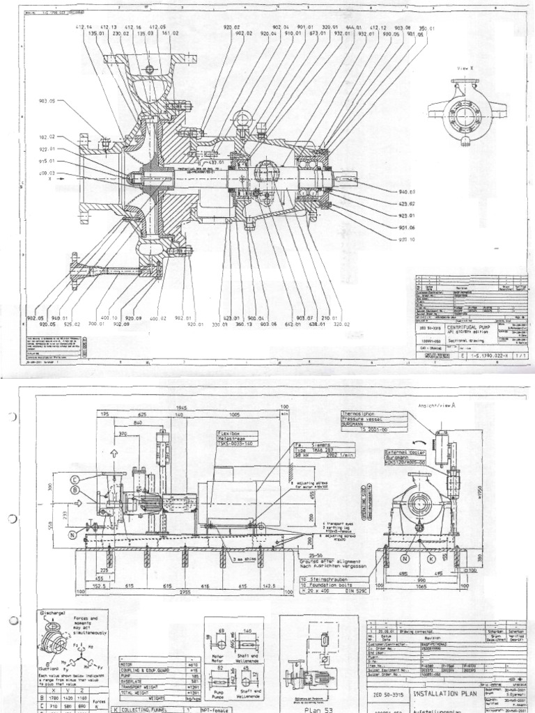P-7560 Pump Drawing | PDF