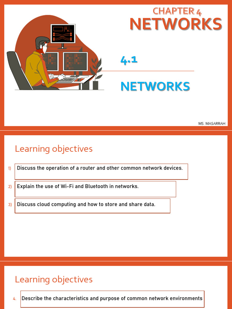 ICT Notes+Chapter+4+Networks | PDF | Computer Network | Malware