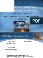Effectively and Securely Using The Cloud Computing Paradigm