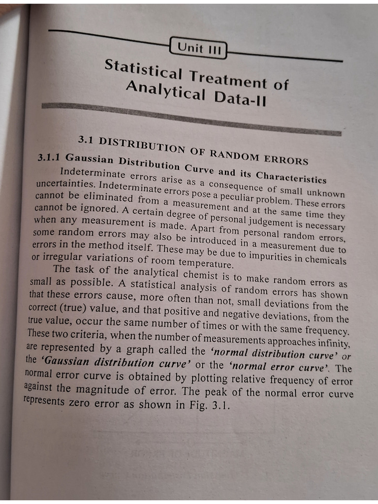 Analytical Notes | PDF