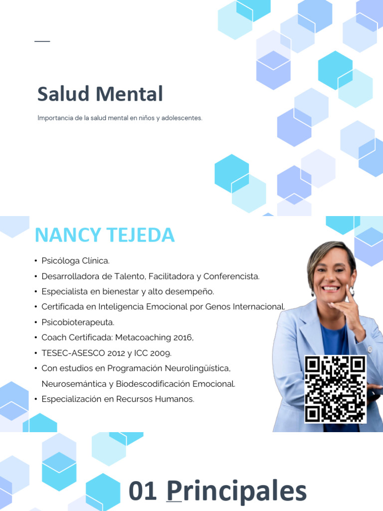 Salud Mental para Niños y Adolescentes 2025 | PDF | Salud mental | Las ...