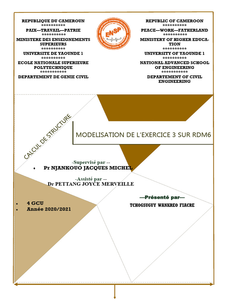 Modélisation RDM6 : Exercice 3 | PDF