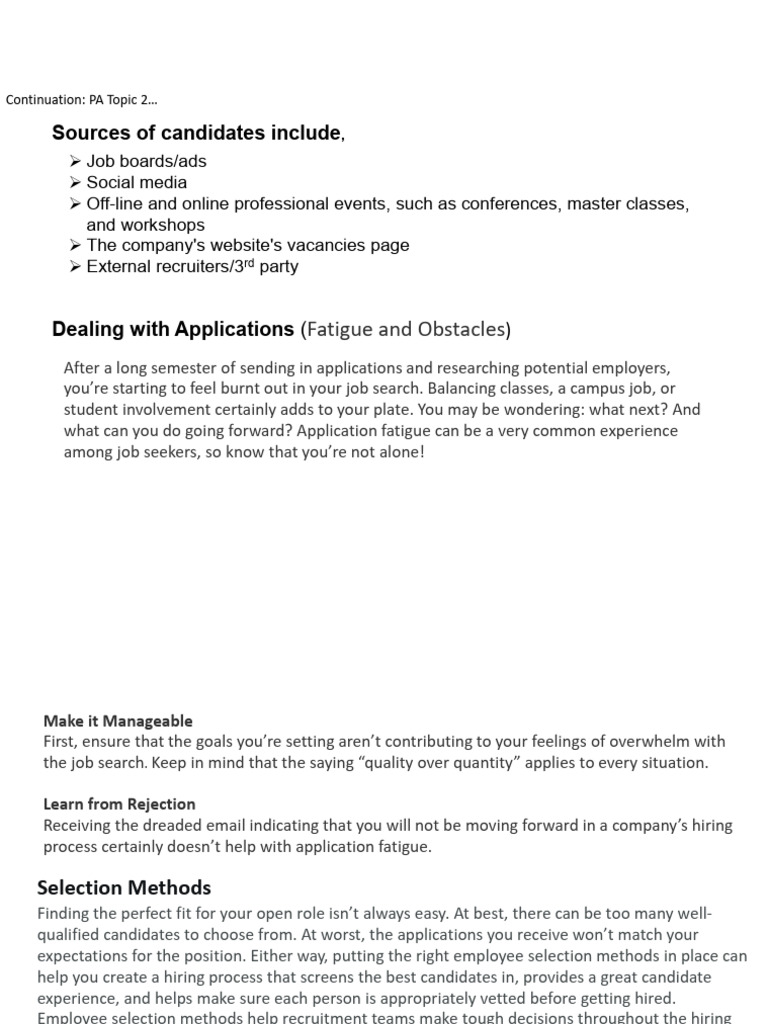 Effective Employee Selection Methods | PDF | Recruitment | Intelligence