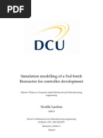 Download Simulation modelling of a Fed-batch Bioreactor for controller development  by Neville Lawless SN84785415 doc pdf