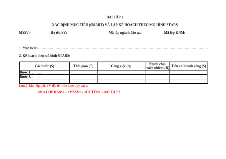 KNM MSSV Hoten Baitap2 | PDF