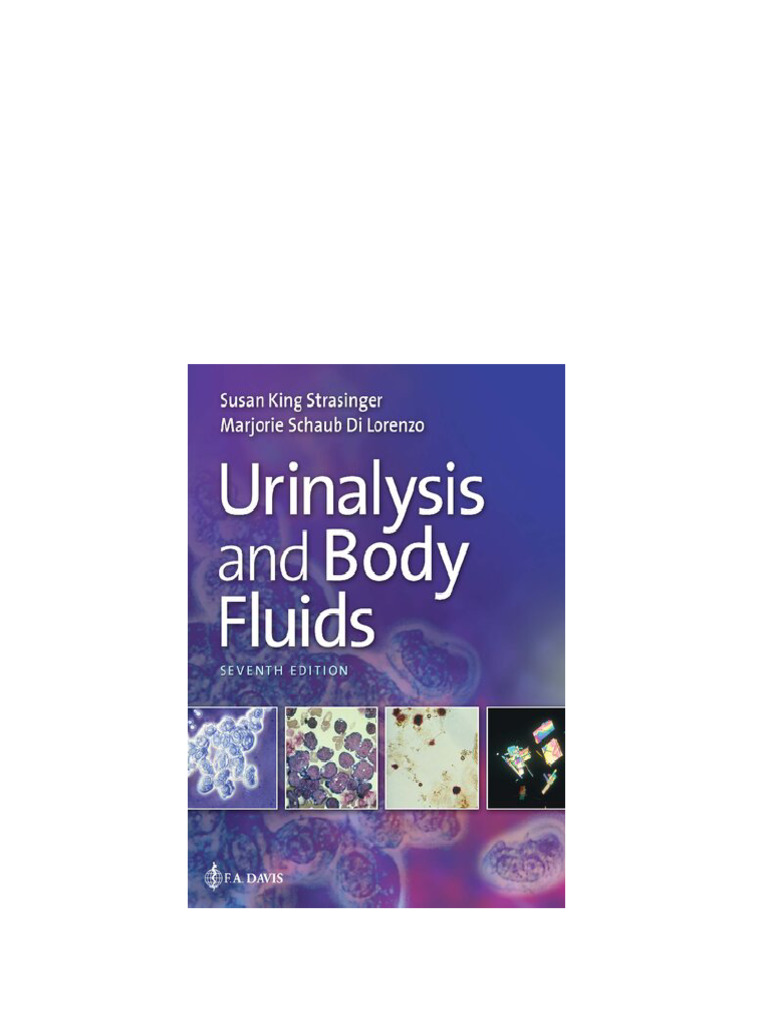Urinalysis and Body Fluids 7th Edition Susan King Strasinger Da Mt(Ascp ...