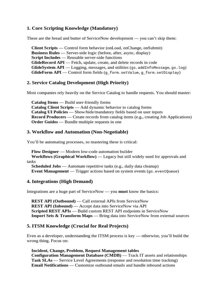 Mastering g_form in ServiceNow Scripts | PDF | Client–Server Model ...