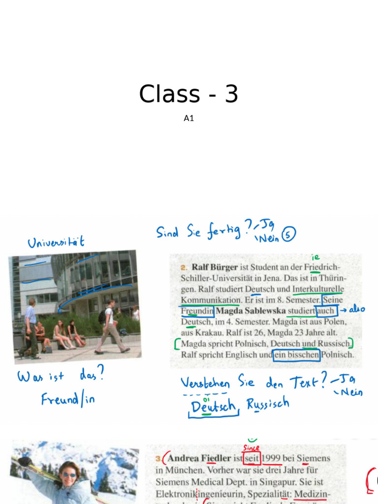 Class - 3 | PDF