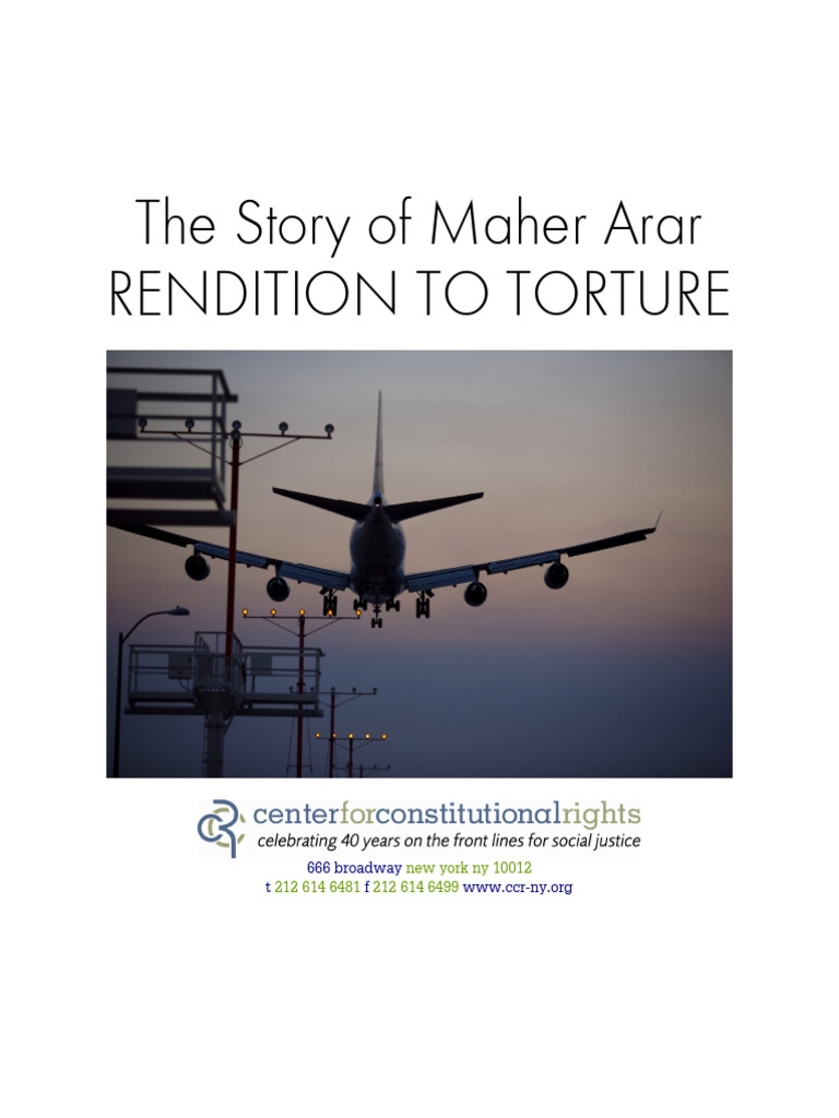 Rendition To Torture Report | PDF | Government | Public Law