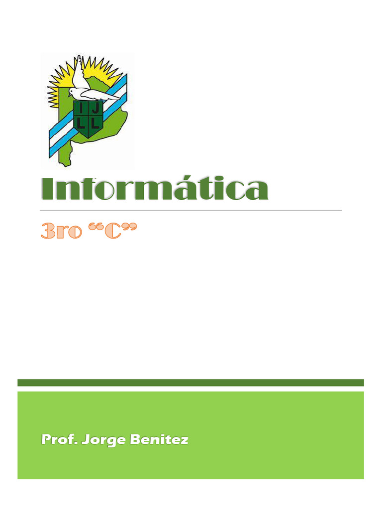 Libro Inform-Tica 3ro | PDF | Microsoft Windows | Hardware de la ...