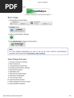 User Manual Freesync | PDF | Computer File | Command Line Interface