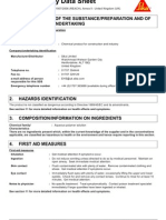 Safety Data Sheet: Identification of The Substance/Preparation and of The Company/Undertaking 1