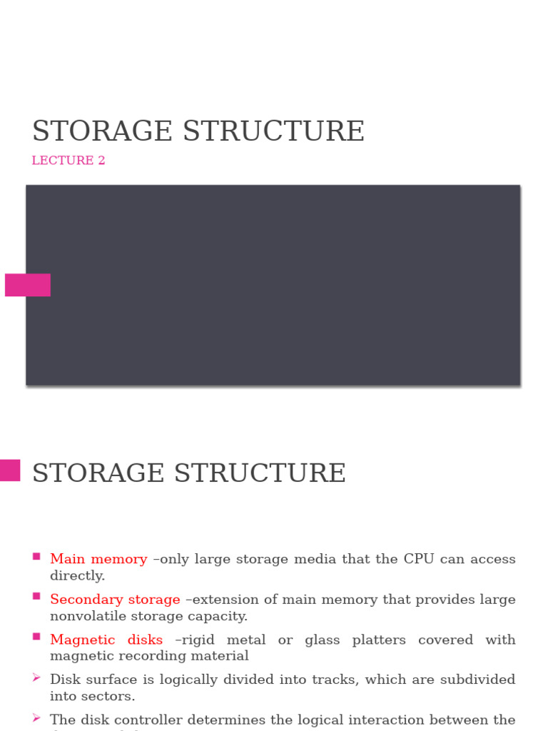 Understanding Storage Structures and Management | PDF | Computer Data ...