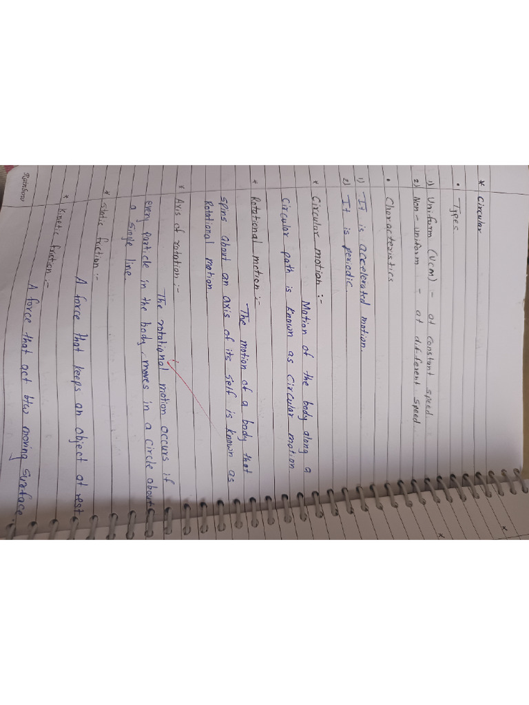 Rotation Dynamics Pdf